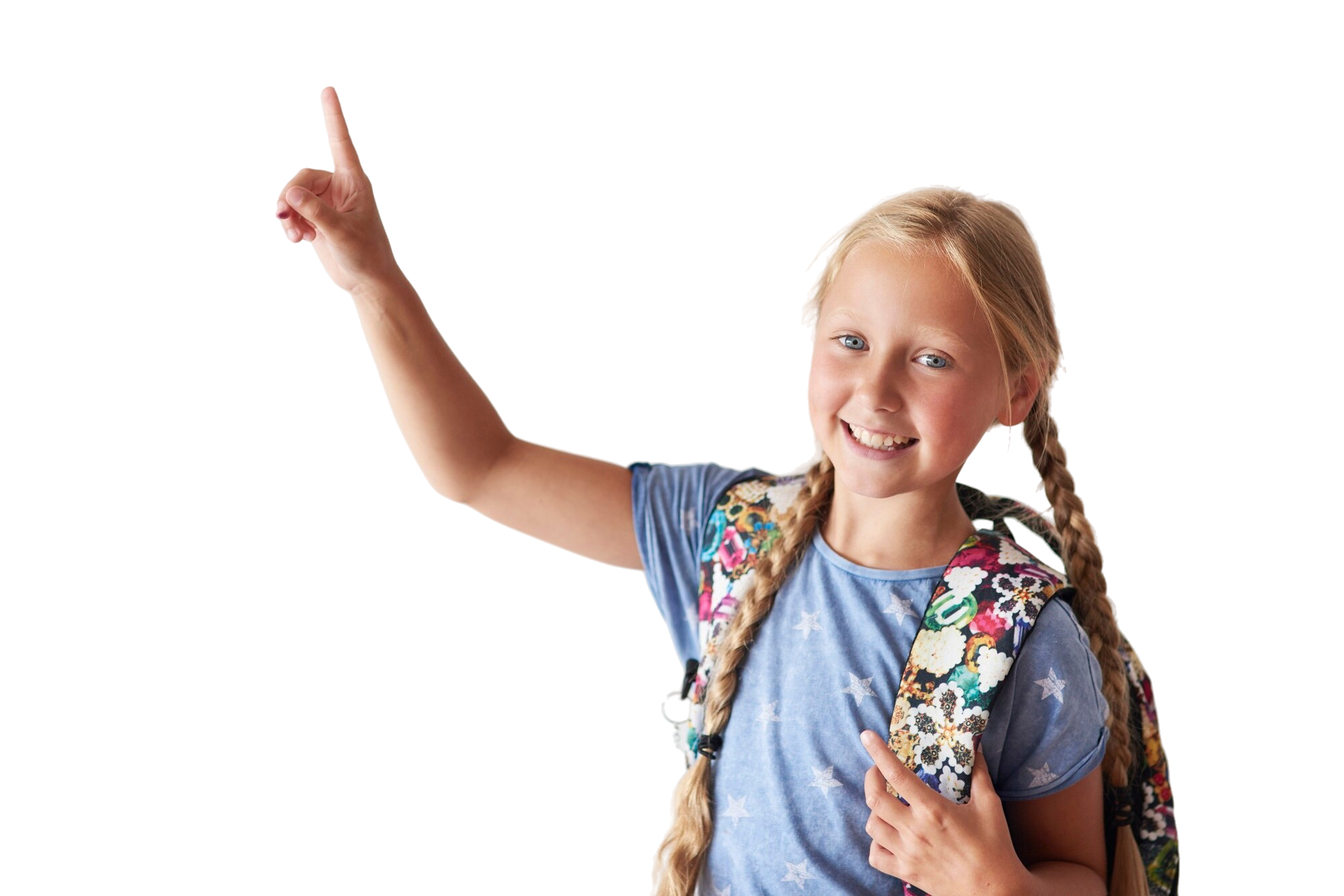 studentessa con zainetto