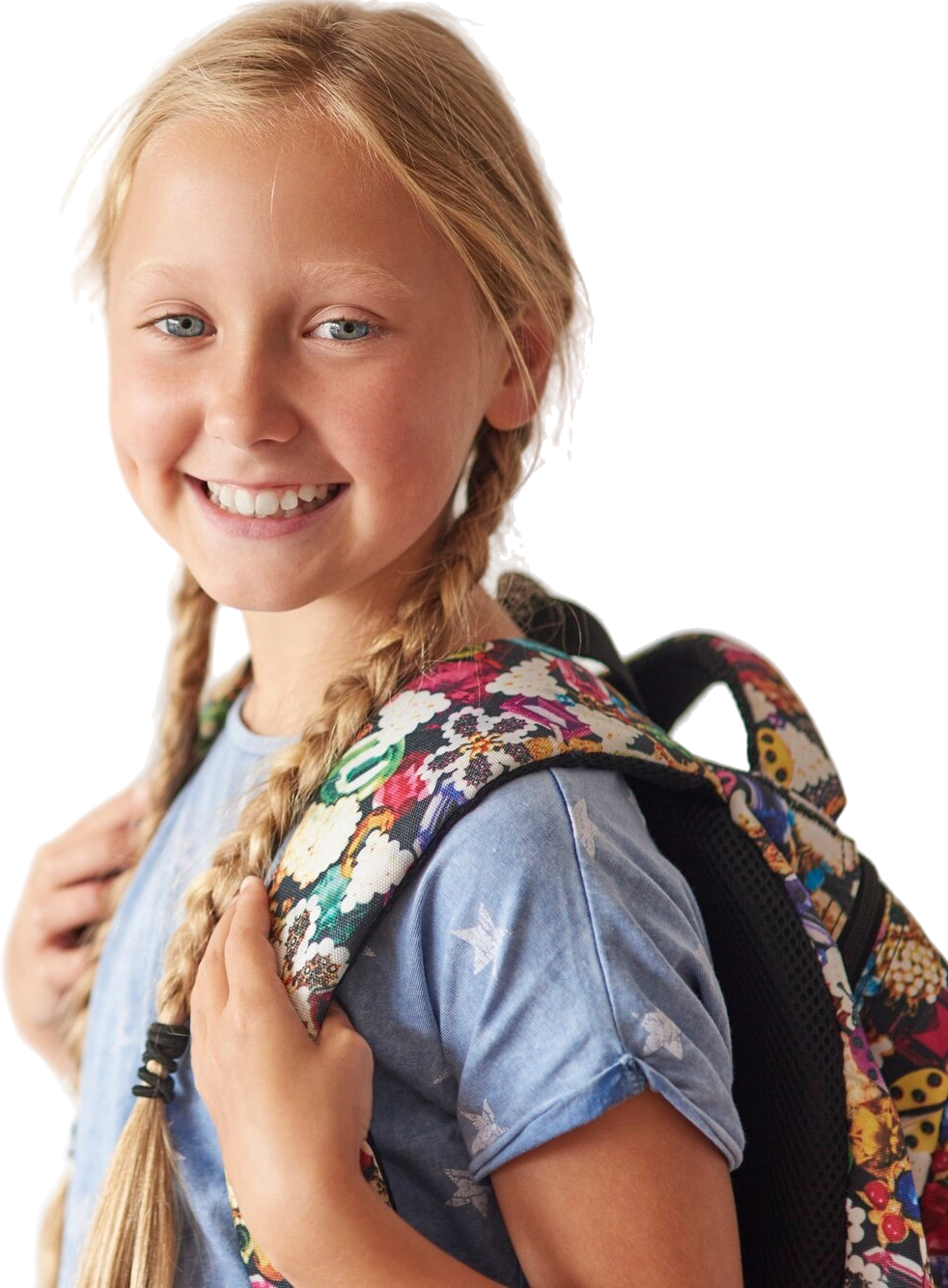 studentessa con zainetto